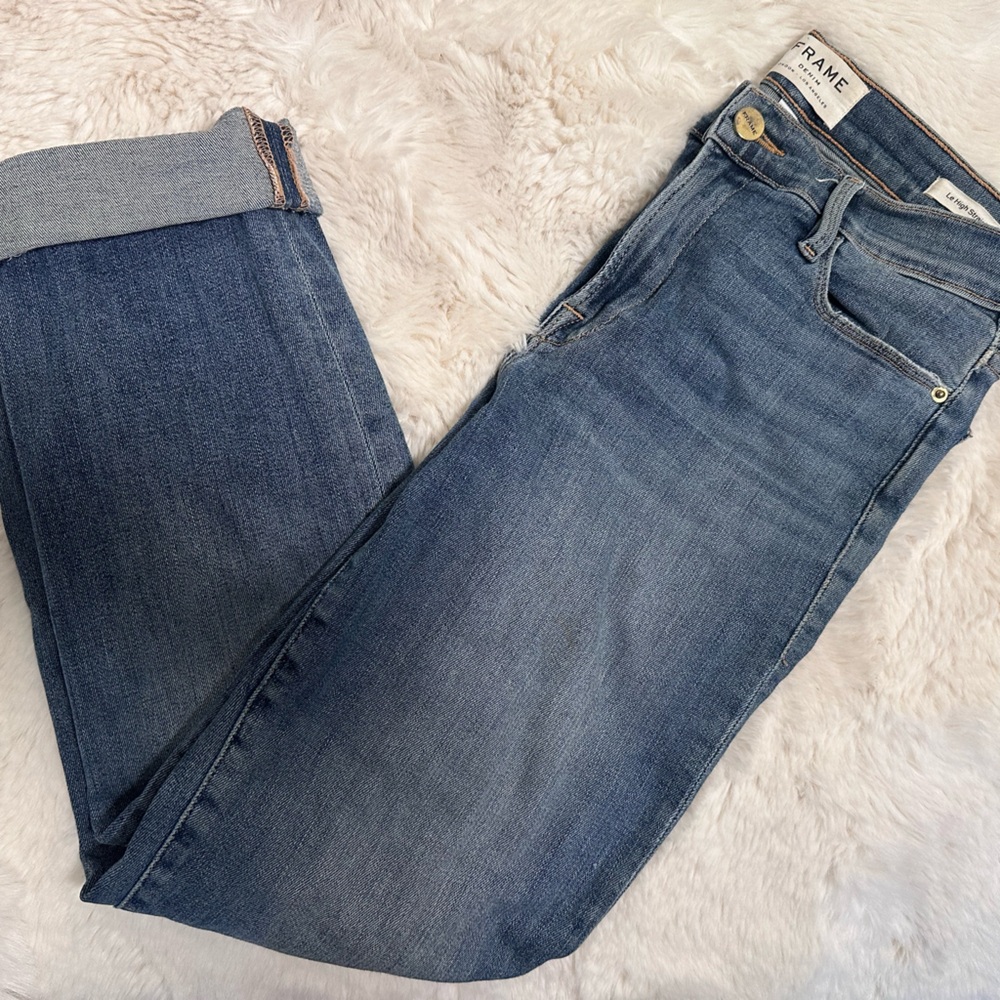 Frame Denim Le High Straight